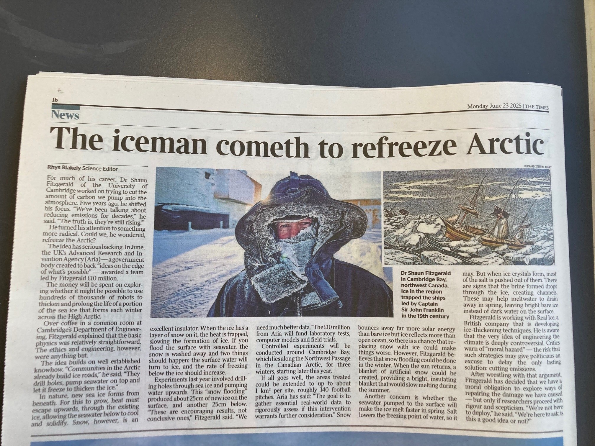 Sea ice thickening | Centre for Climate Repair