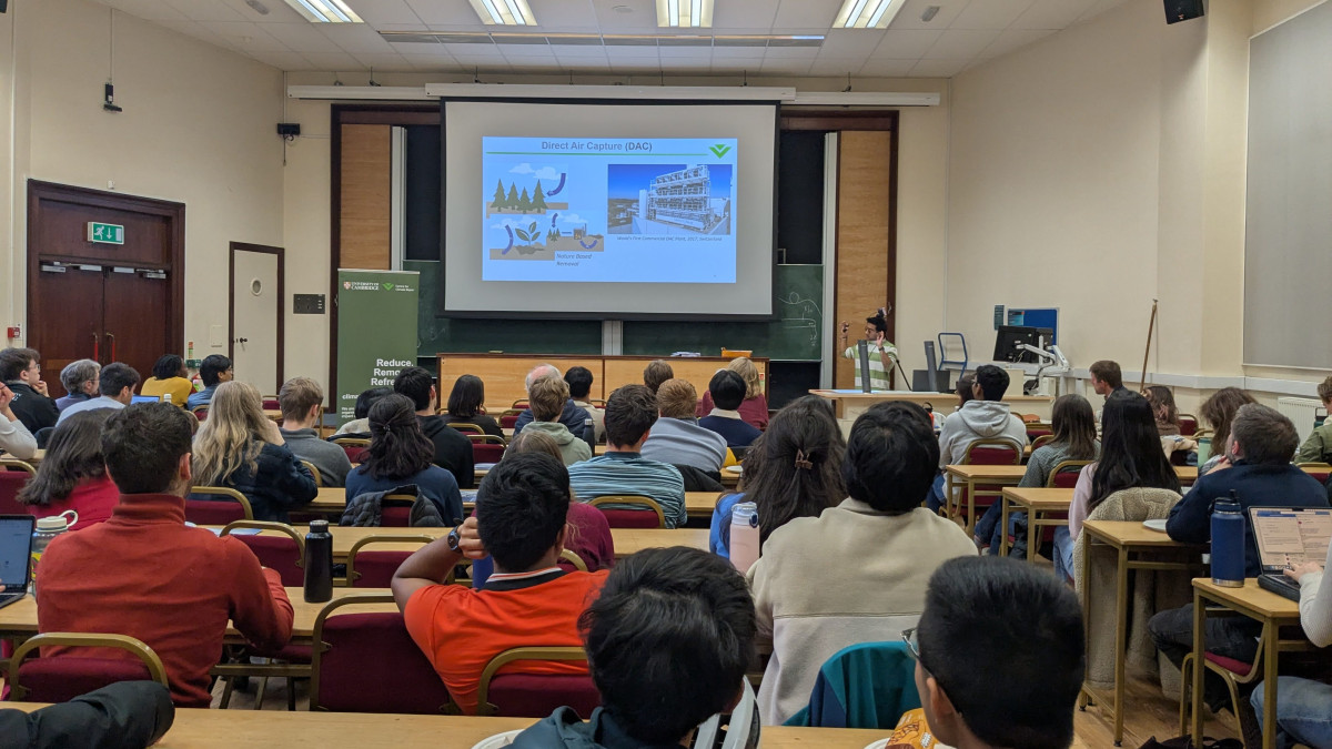 Audience at a seminar