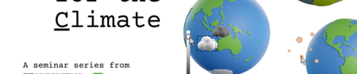 Engineering for the Climate, a seminar series from University of Cambridge and Centre for Climate Repair. LR4, Department of Engineering. 30 Jan, 13 Feb, 27 Feb, 13 Mar. Images of globes with computer editing graphics.