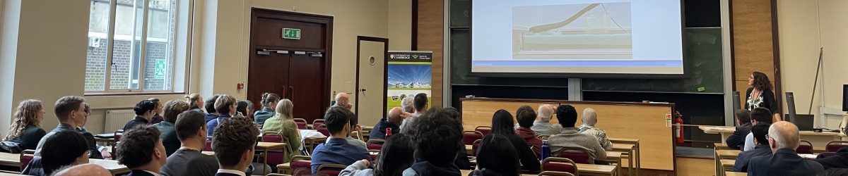 Kasia presenting at seminar