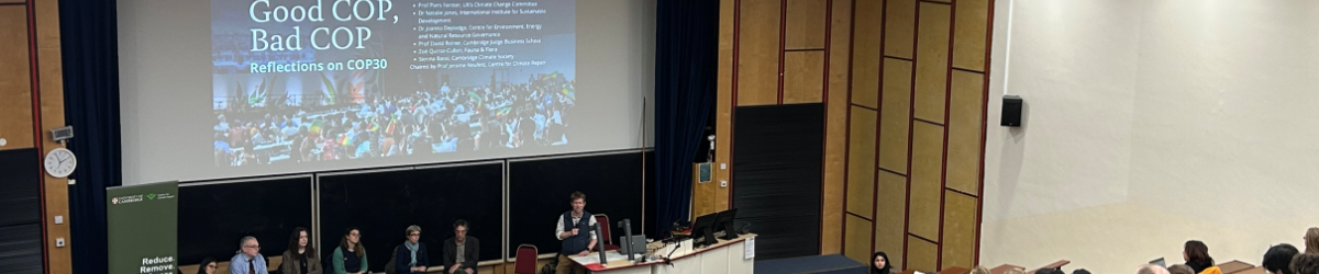 Audience at a seminar