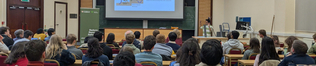 Audience at a seminar