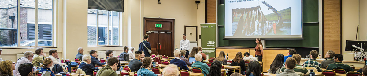 Audience in lecture theatre