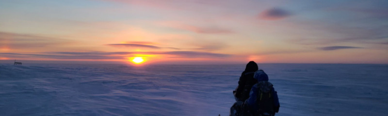 Sunset in the Arctic