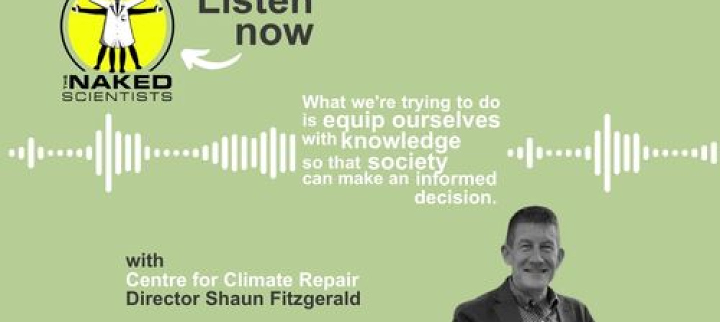 Podcast Banner showing Shaun Fitzgerald