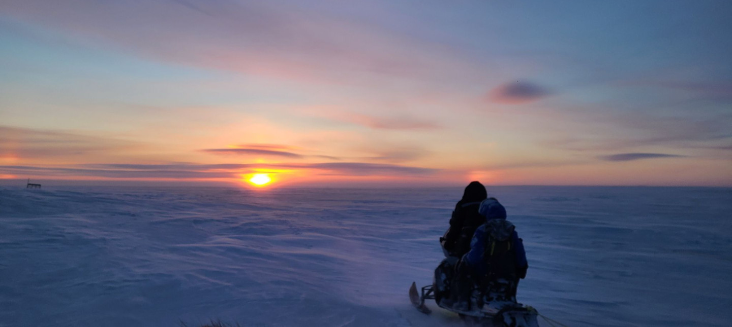 Sunset in the Arctic
