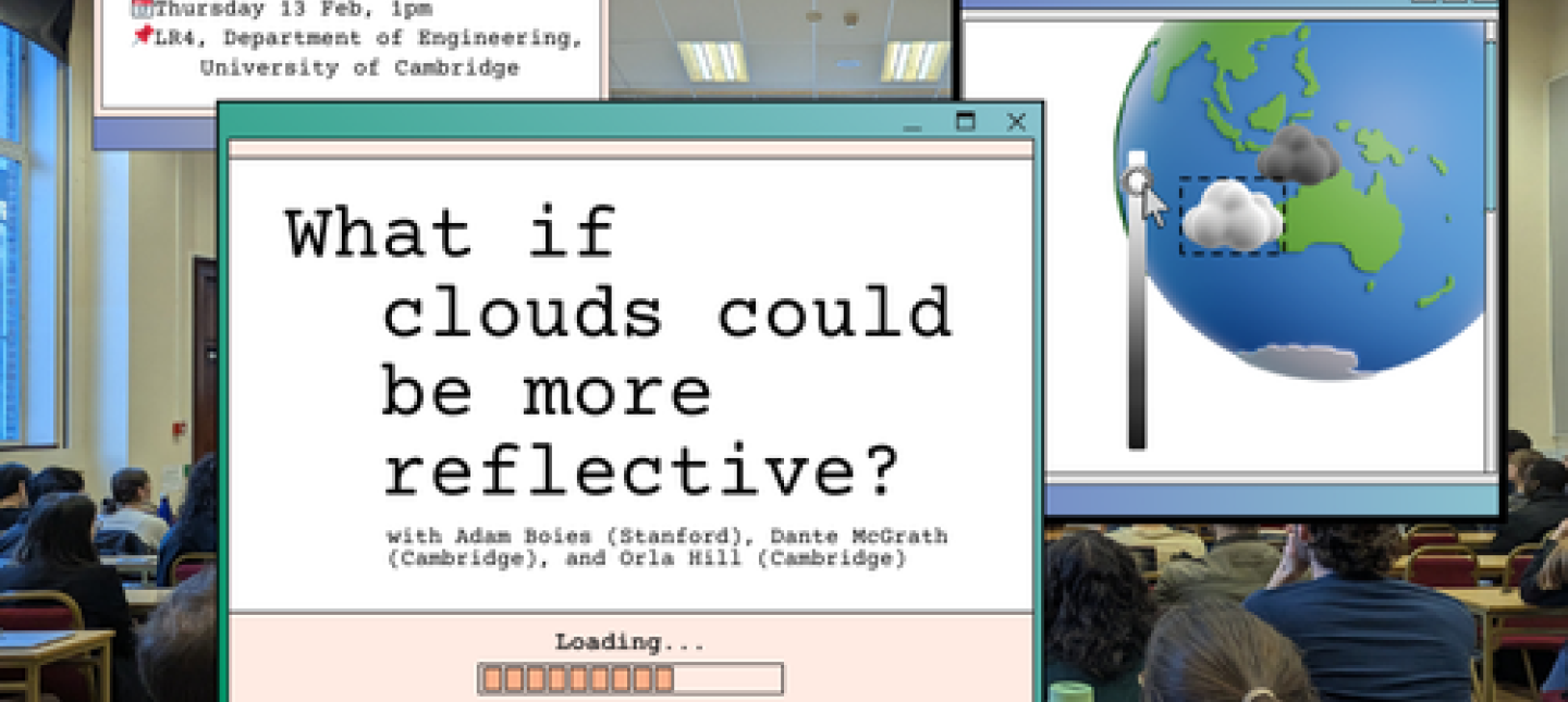 What if clouds could be more reflective? 13 Feb