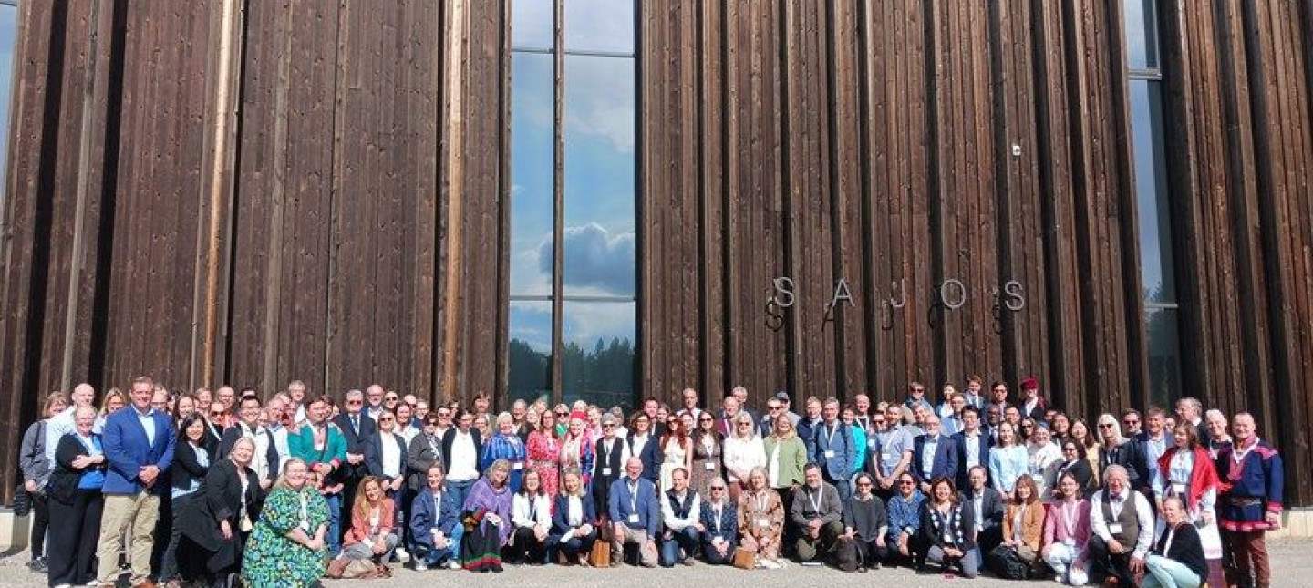 Everyone at UArctic Assembly at Sajos