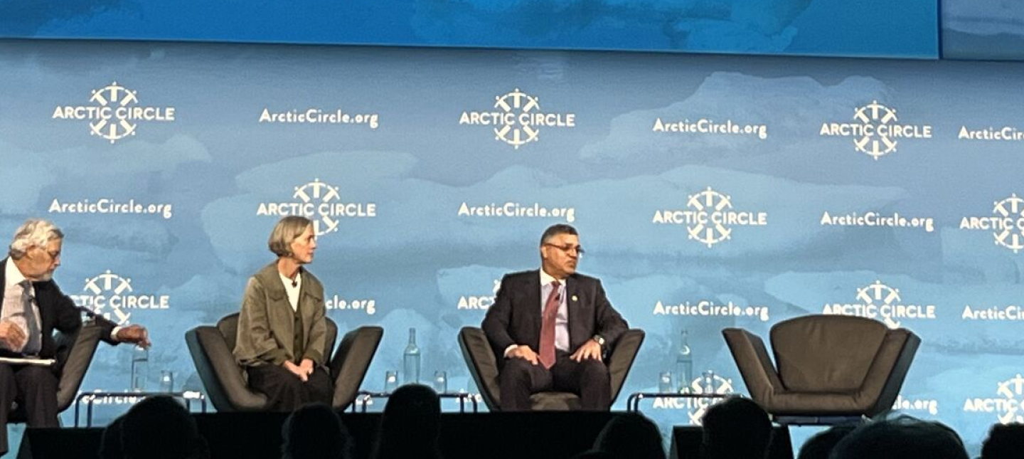 Panelists at Arctic Circle Assembly