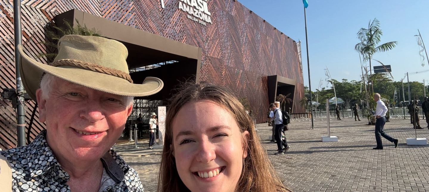 Emma and Hugh at COP30