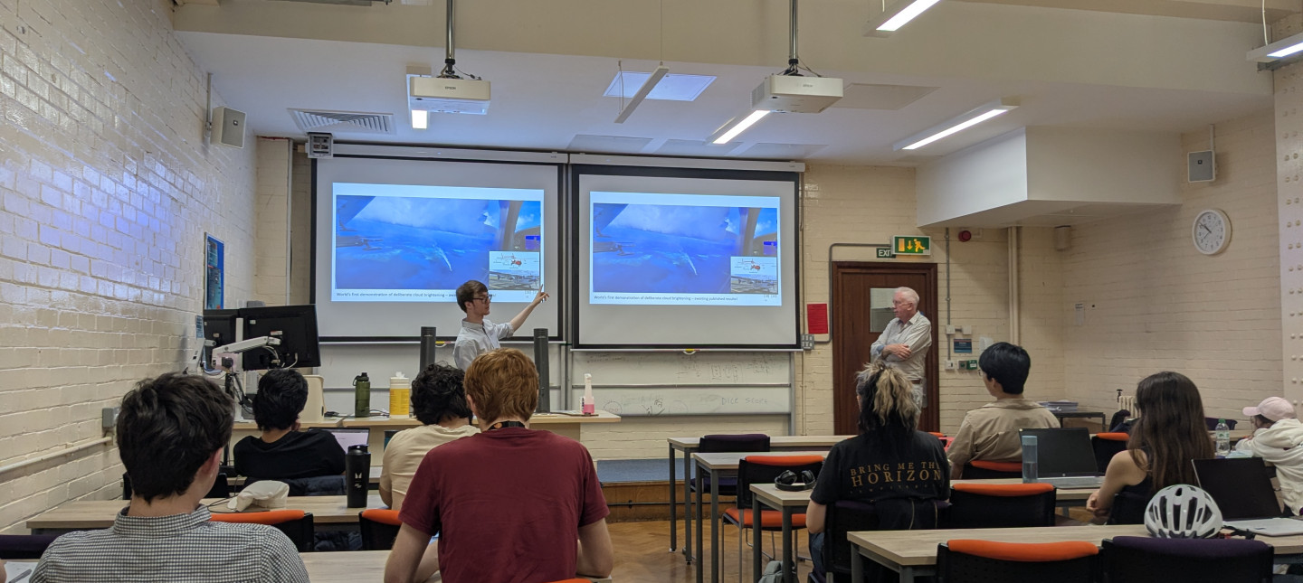 Lesson in classroom