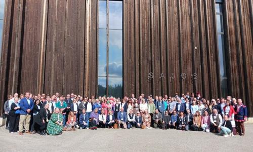 Everyone at UArctic Assembly at Sajos