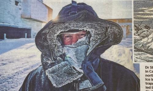 Article in a newspaper