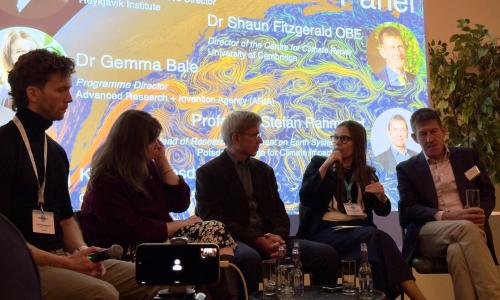 Shaun on a panel at ACA