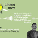 Podcast Banner showing Shaun Fitzgerald