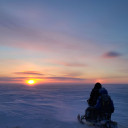 Sunset in the Arctic