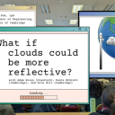 What if clouds could be more reflective? 13 Feb