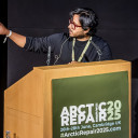 Ramit presenting at conference