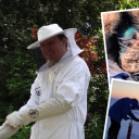 Jacob in beesuit and in Arctic