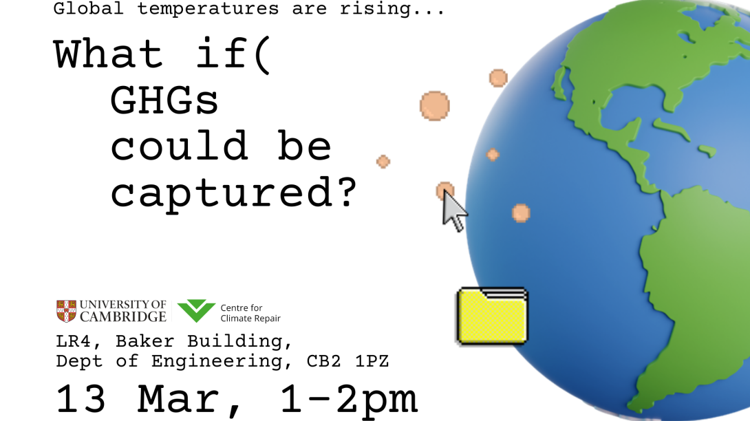 What if GHGs could be captured?