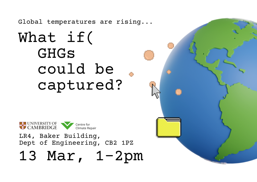 What if GHGs could be captured?