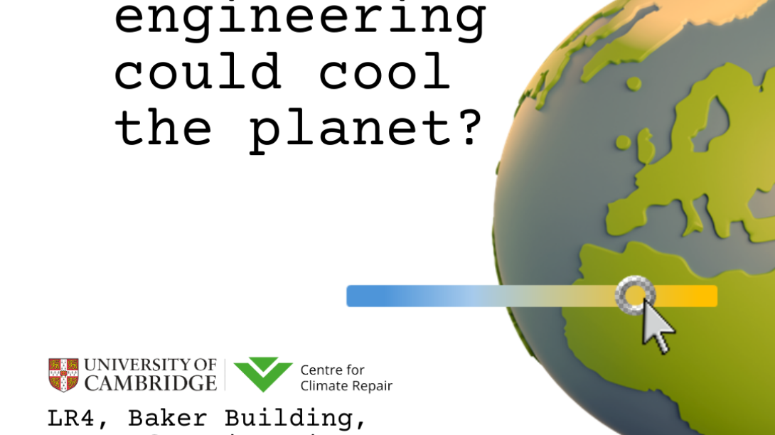 What if engineering could cool the planet? 30 Jan