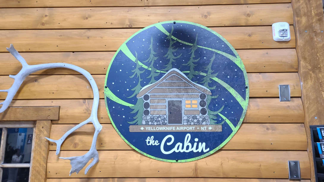 the Cabin at Cambridge Bay airport