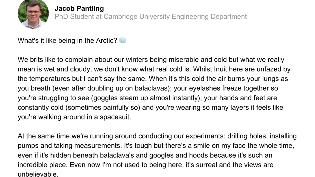 Jacob penultimate day