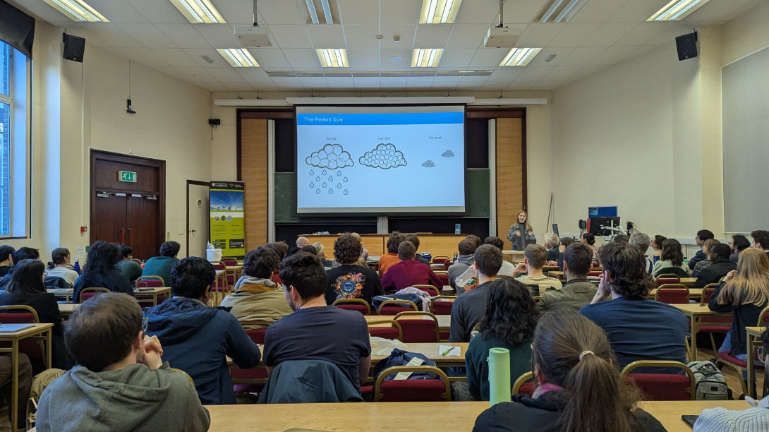 Elisabeth presenting at the seminar