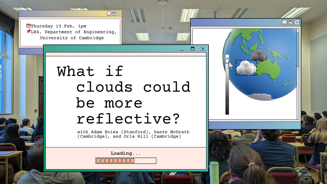 What if clouds could be more reflective? 13 Feb