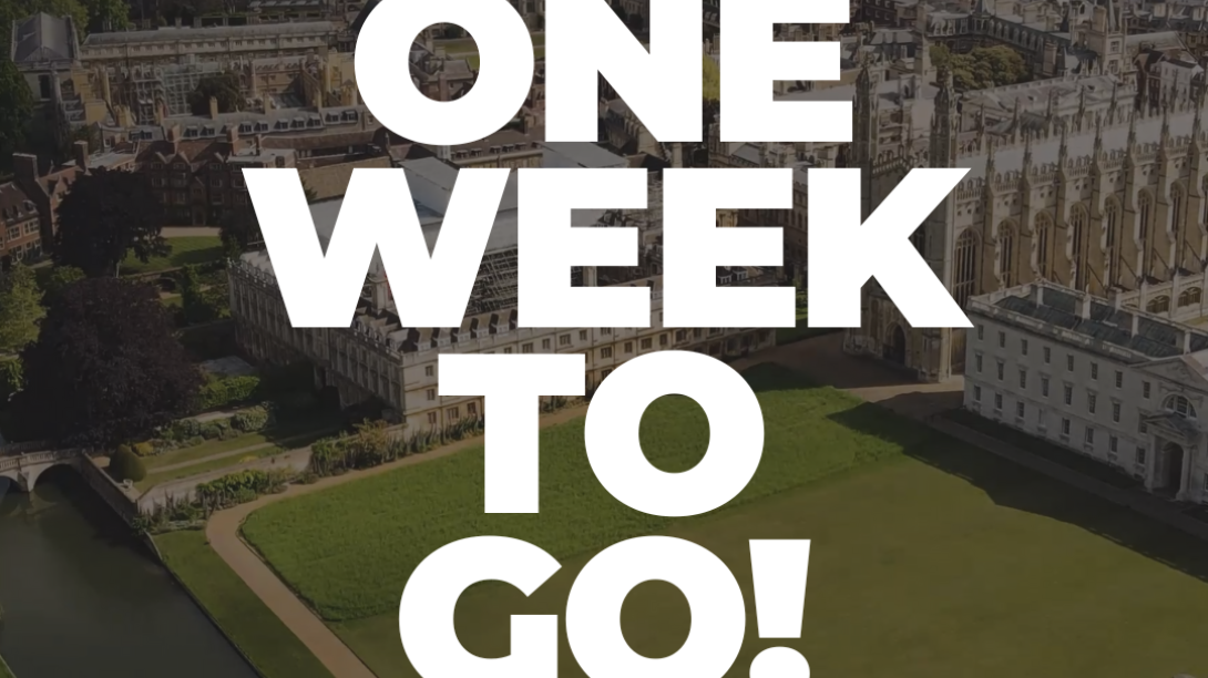One week to go for abstracts