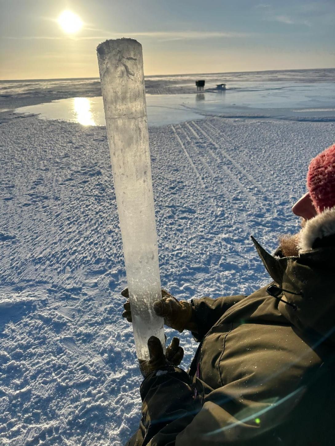 Arctic ice core