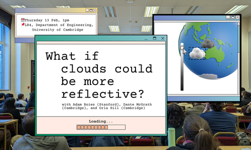 What if clouds could be more reflective? 13 Feb