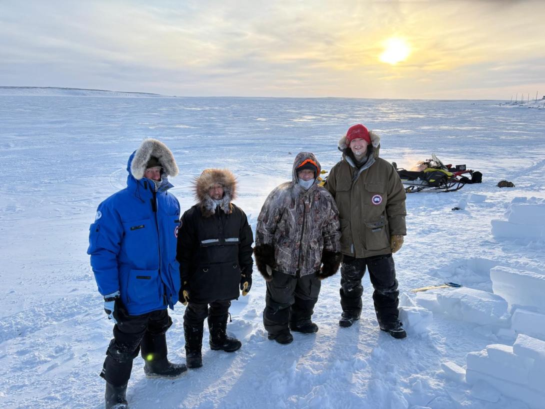 Building snow shelters