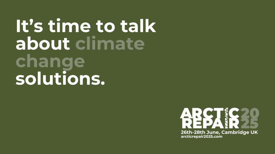 It's time to talk about solutions: Arctic Repair 2025
