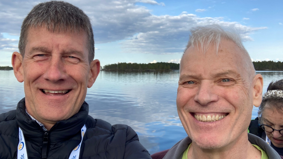 Shaun and John Moore