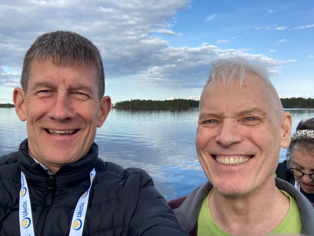 Shaun and John Moore