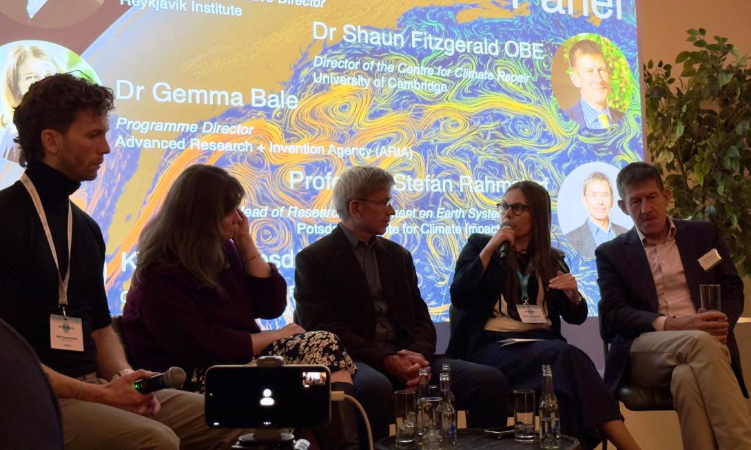 Shaun on a panel at ACA