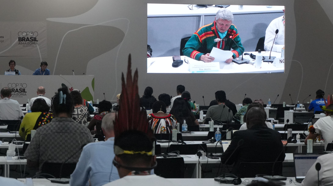 Representative from the Arctic at COP30
