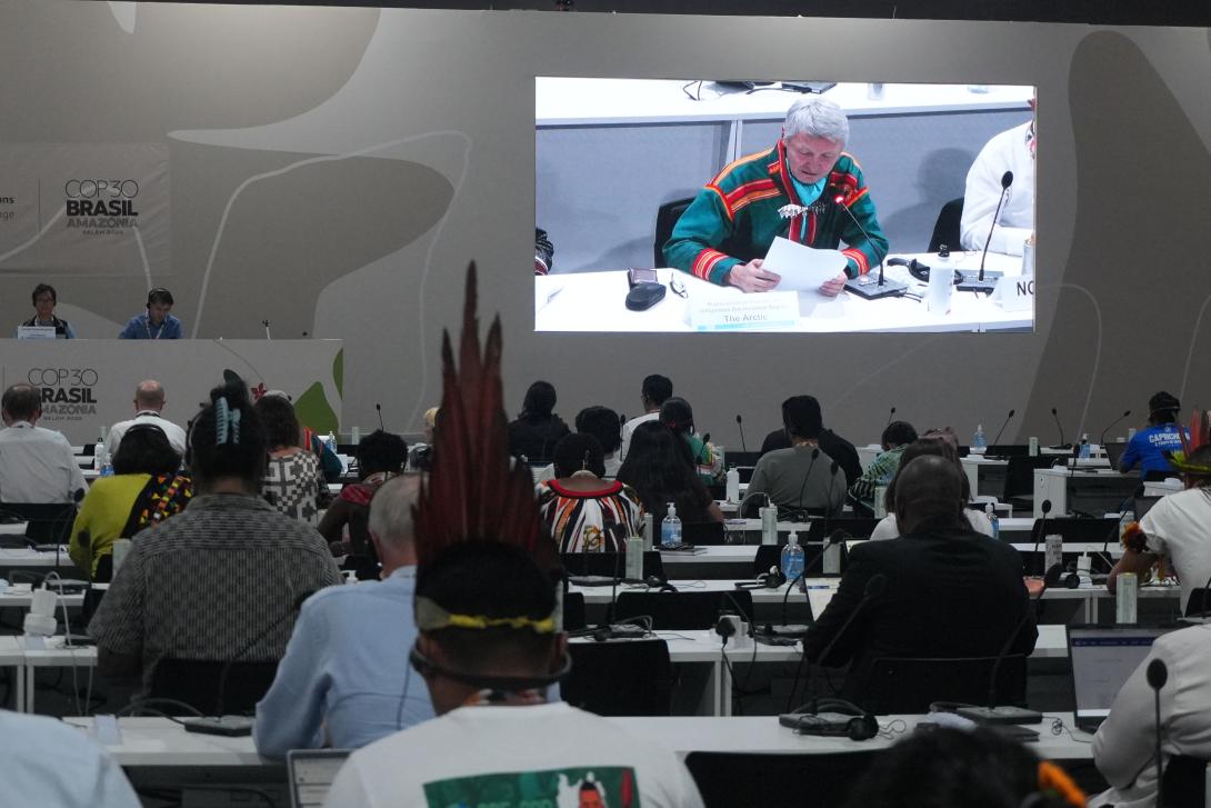 Representative from the Arctic at COP30