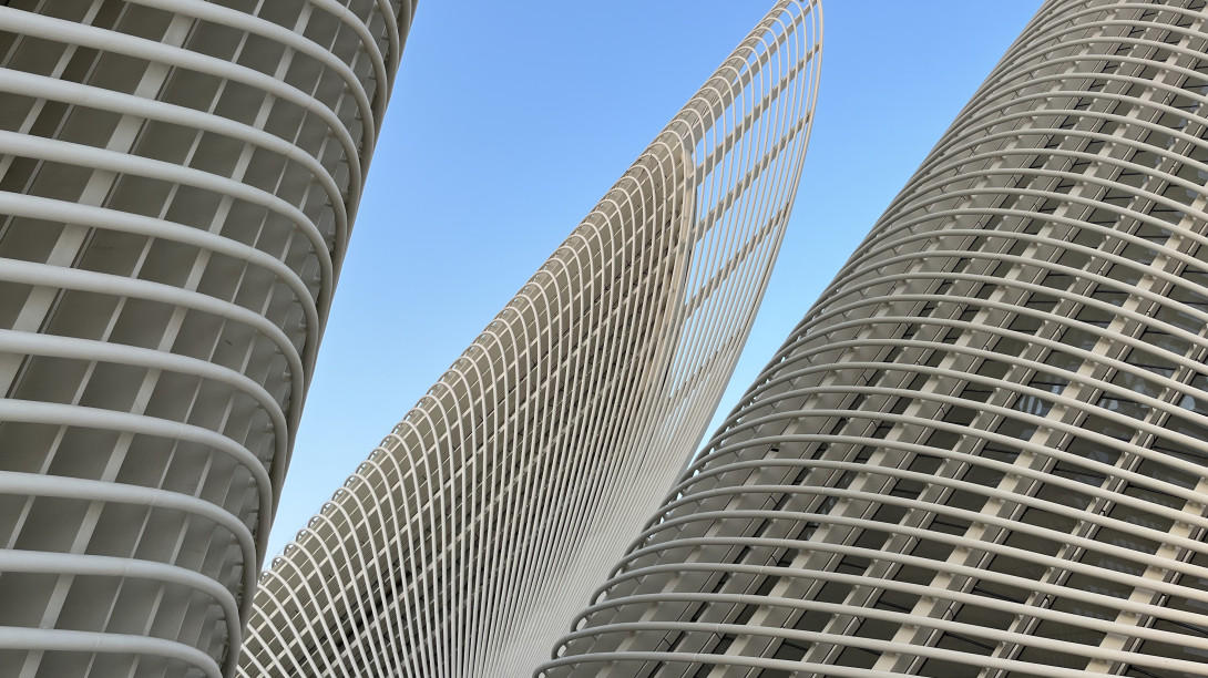 Roof of Zayed National Museum