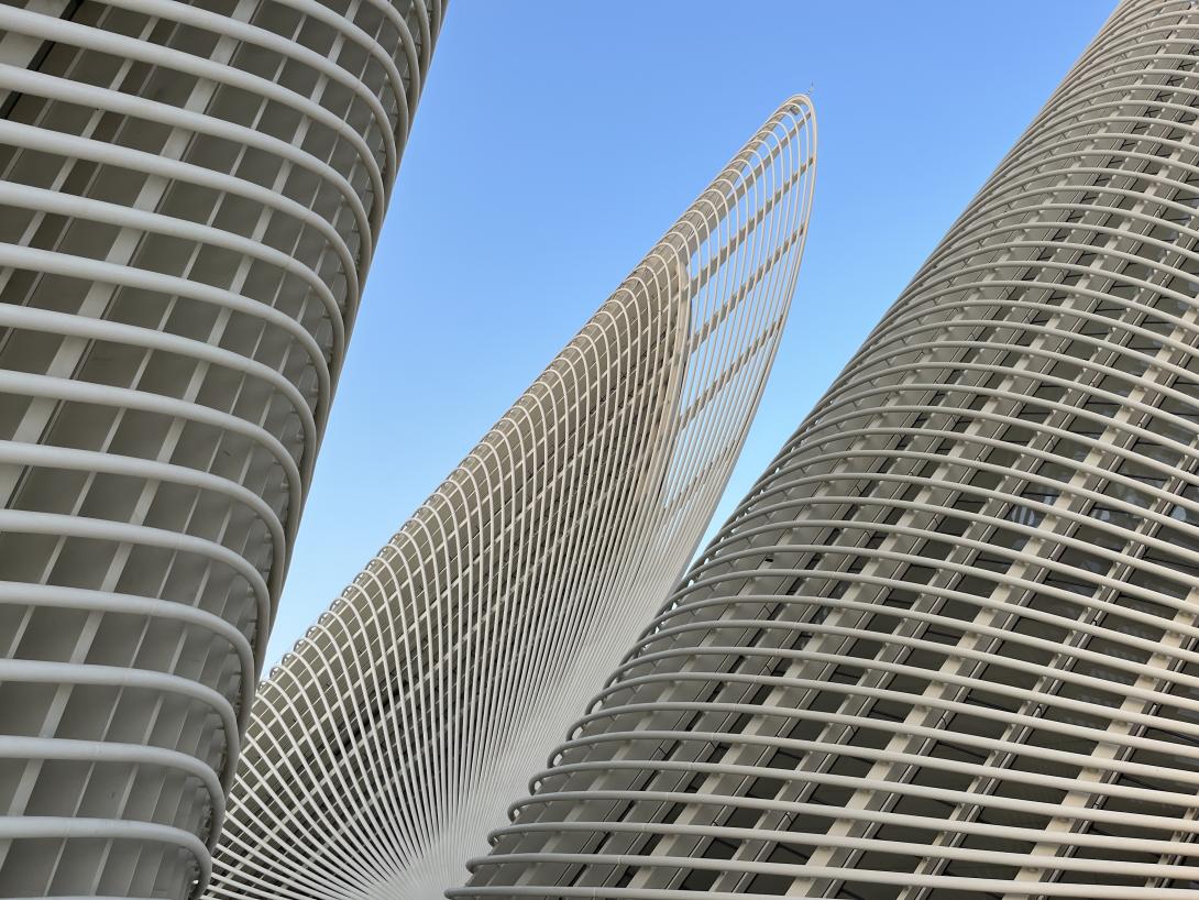 Roof of Zayed National Museum